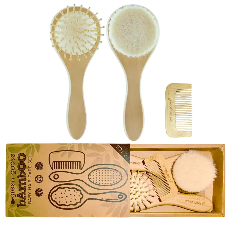 Green Goose Carebox – Bamboe baby verzorgingsset – 3 delig, foto 5