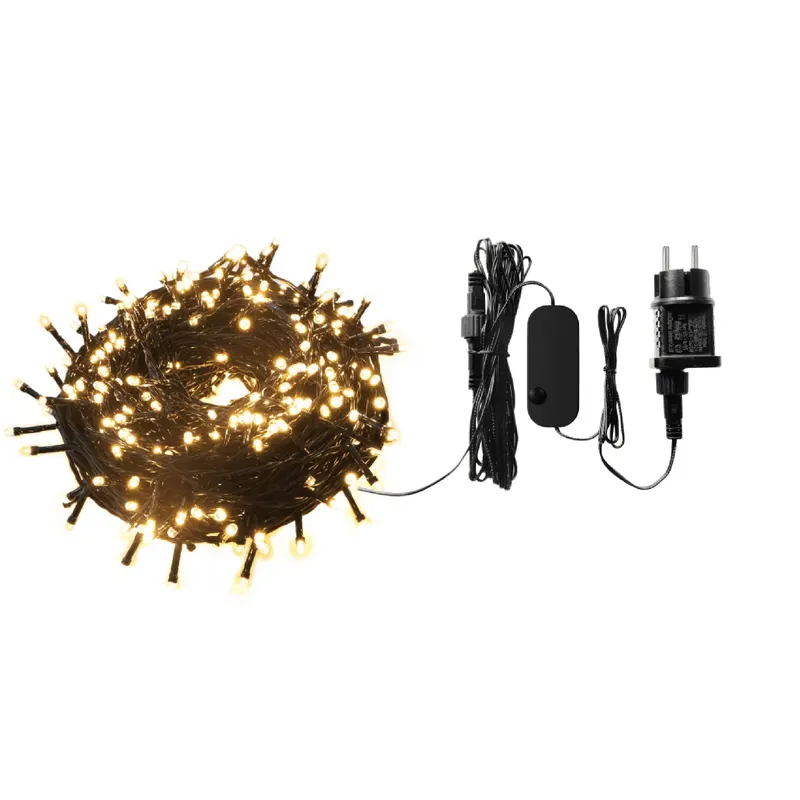 WOOX Slimme kerstverlichting LED snoer – 40 meter – 400 LED’s – Warm wit – R5170, foto 2