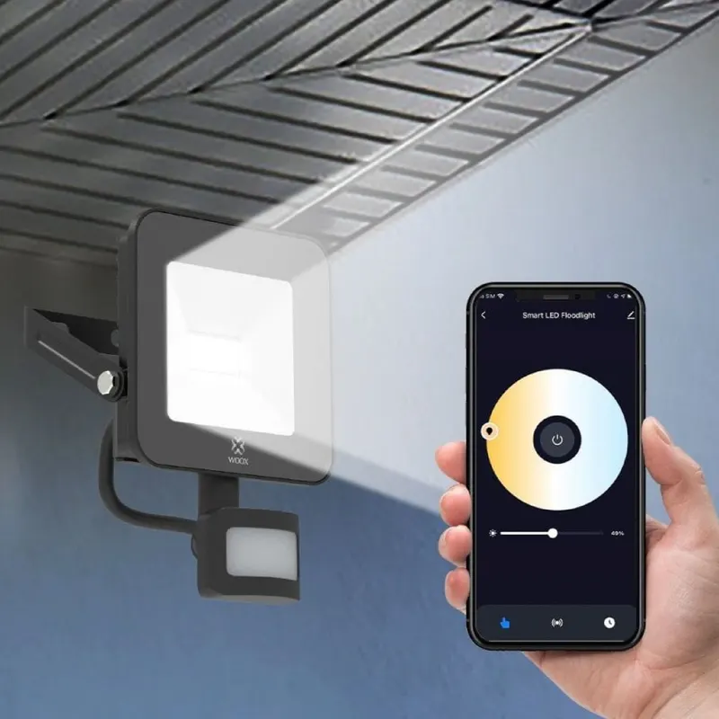 WOOX Slimme WiFi schijnwerper met bewegingssensor – R5113, foto 2