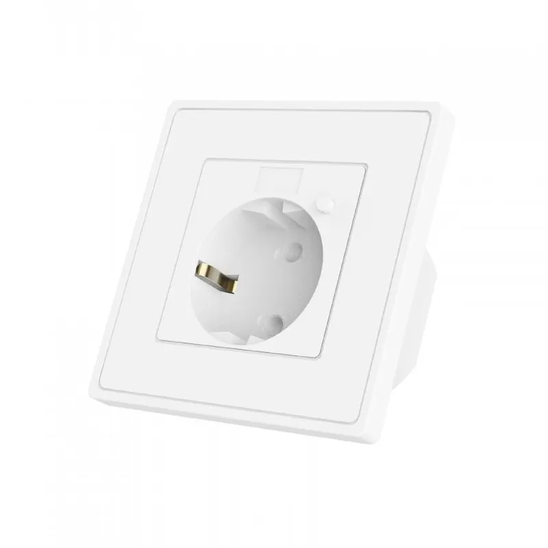 WOOX Slimme wandcontactdoos – EU Wifi inbouw stopcontact – met spraakbesturing – R4054