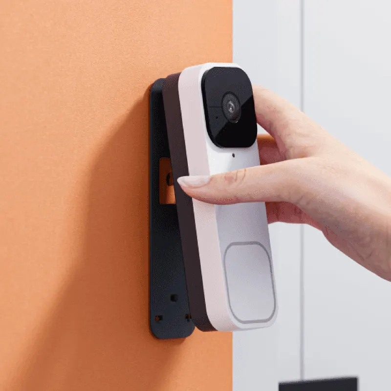 WOOX Slimme Wifi deurbel met camera en speaker – Bediening via de APP – Wit, foto 3