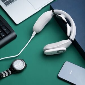 SKG – Nekmassageapparaat – Draagbaar – Met afstandsbediening – 4098E – Wit