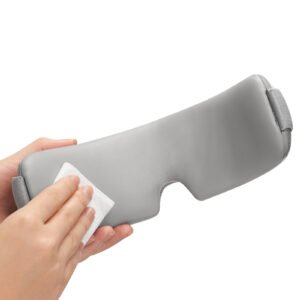SKG – Draadloze Oog- en Slaapmasker Massager – Met warmte en Bluetooth – E3-EN – Grijs
