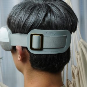 SKG – Draadloze Oog- en Slaapmasker Massager – Met warmte en Bluetooth – E3-EN – Grijs