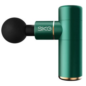 SKG – Draadloze Massage Gun – Compact design – 4 Koppen en 4 Snelheden – F3-EN – Groen