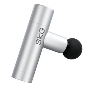 SKG – Draadloze Massage Gun – 4 Koppen en 4 Snelheidsniveaus – F3 Lite – Grijs