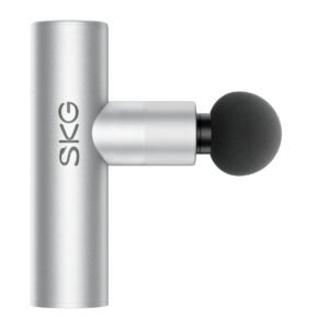 SKG - Draadloze Massage Gun – 4 Koppen en 4 Snelheidsniveaus - F3 Lite - Grijs