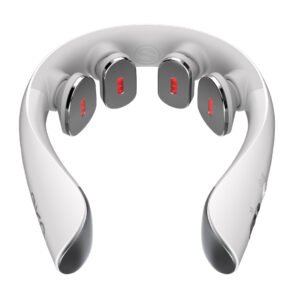 SKG – Nekmassageapparaat – Draagbaar – Met warmtecompressie  – K5-3 Pro – Wit