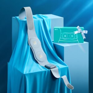 SKG – Draadloze Taille- & Rugmassager – Met warmtefunctie – W7-Pro – Goud