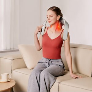 SKG – Shiatsu nek- en schoudermassager – Met warmtefunctie – H5 Mini – Grijs