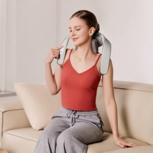 SKG – Shiatsu nek- en schoudermassager – Met warmtefunctie – H5 Mini – Grijs