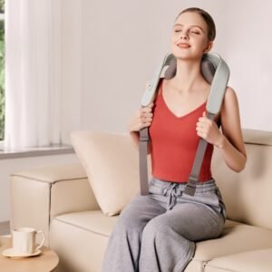 SKG – Shiatsu nek- en schoudermassager – Met warmtefunctie – H5 Mini – Grijs