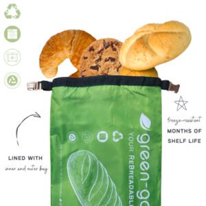 Green Goose – Herbruikbare Eco broodzak set – 3 stuks