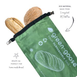 Green Goose – Herbruikbare Eco broodzak set – 3 stuks