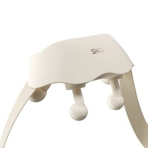 SKG – Draadloze Nek- & Schoudermassager met warmte en 360 graden rolmassage – HS500-2 – Wit