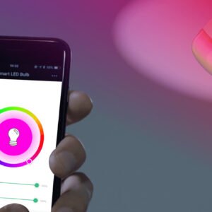 Woox – Slimme WIFI RGB LED Lamp E27 – Lichtpeer – R5085 – 4 stuks