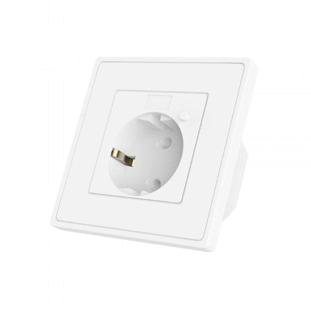 Woox - Slimme wandcontactdoos - EU Wifi inbouw stopcontact - met spraakbesturing - R4054