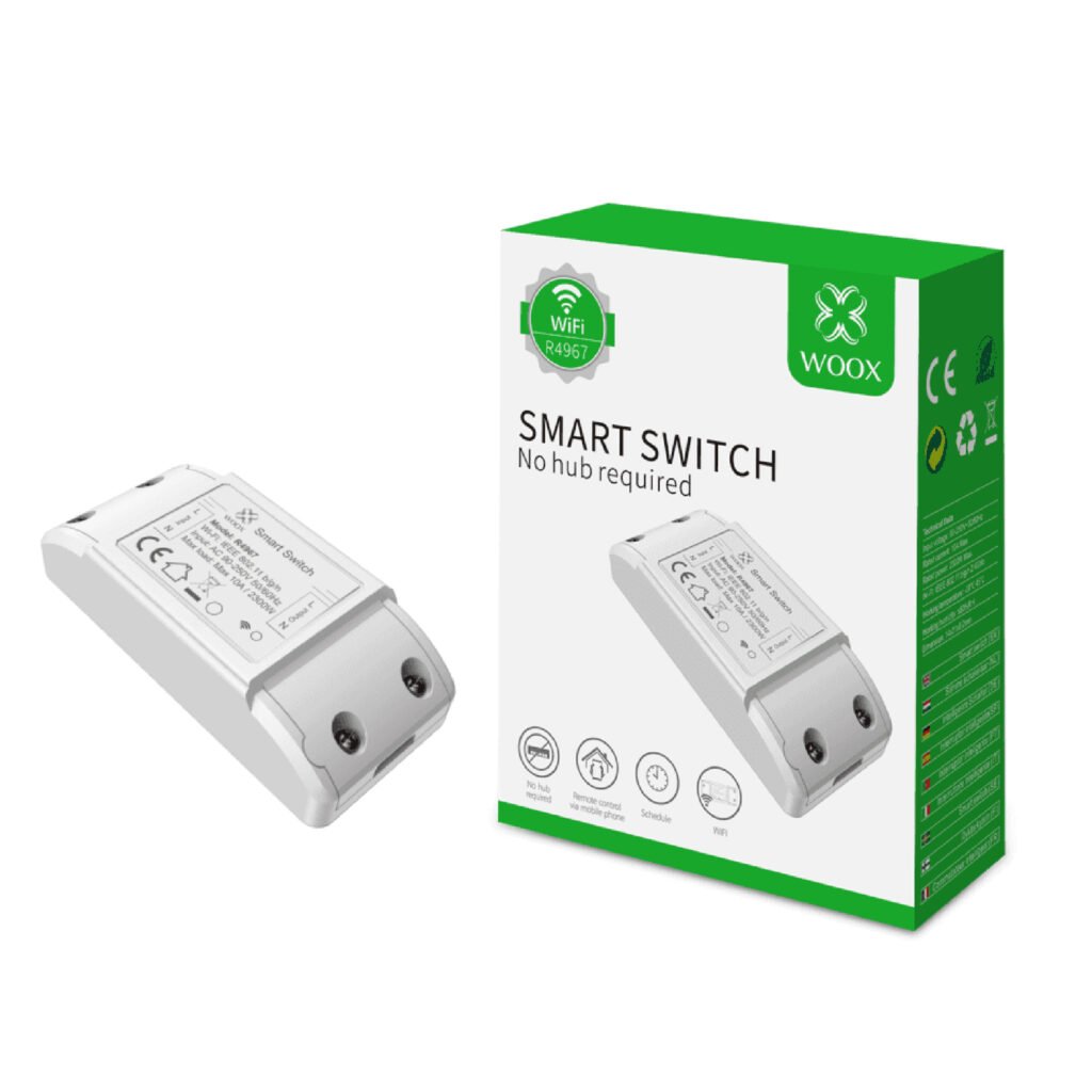Woox - Slimme Wifi draadloze schakelaar - Besturing via de APP - R4967