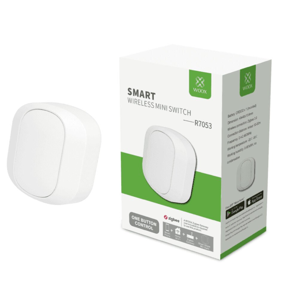 Woox - Slimme Wifi  draadloze schakelaar - Compact en draagbaar - R7053