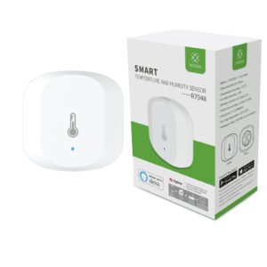 Woox – Slimme sensor voor Luchtvochtigheid en temperatuur – Meldingen op je telefoon – R7048