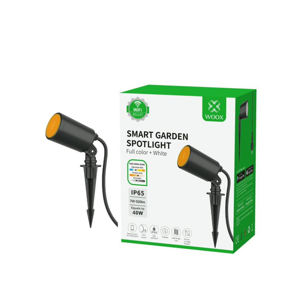 Woox - Slimme WiFi schijnwerper - padverlichting - R5147