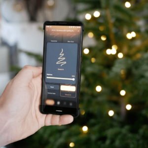 Woox – Slimme kerstverlichting LED snoer – 20 meter – 200 LED’s – Warm wit – R5168