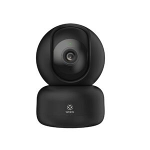 Woox – Full HD Compacte slimme beveiligingscamera voor binnen – 360 graden draaihoek – 1080P – R4040 – Zwart