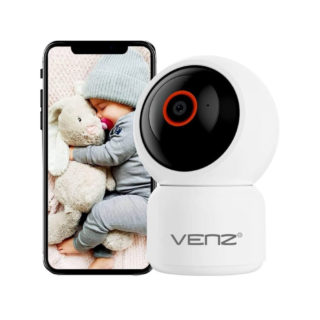 Woox - Full HD Compacte slimme beveiligingscamera voor binnen - 1080P - Venz  R4259