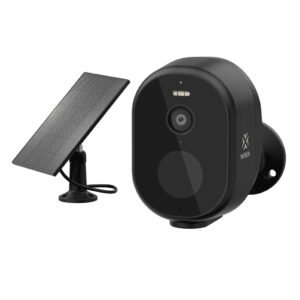 Woox – Draadloze beveiligingscamera voor buiten – 2K Full HD Beeld – Met supergroot zonnepaneel – R4252