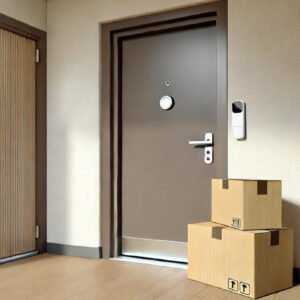 Woox – Slimme Wifi deurbel met camera en speaker – Bediening via de APP – Wit