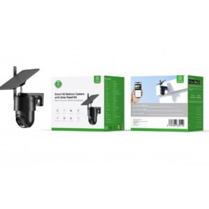 Woox – Draadloze beveiligingscamera voor buiten – 350 graden draaihoek – Met zonnepaneel – R4250